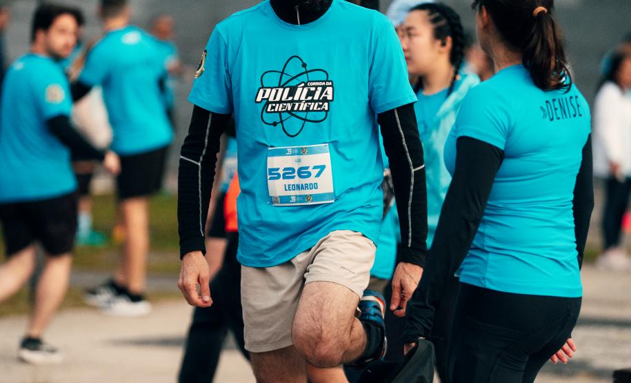 Segunda edição da corrida de rua da Polícia Científica reúne cerca de 1.000 pessoas