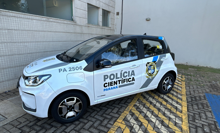 Polícia Científica do Paraná adquire primeira viatura elétrica