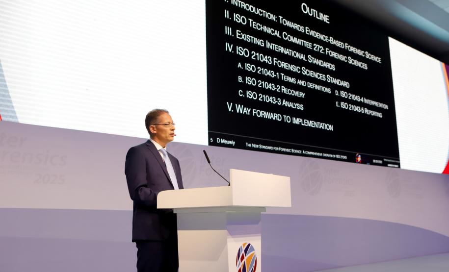 Ciências forenses: conferência discute avanços técnicos e cooperação internacional