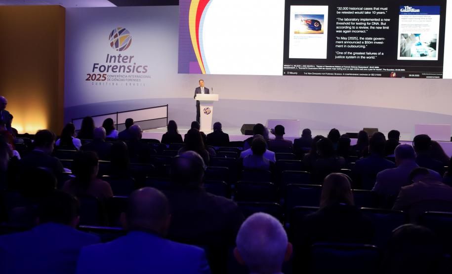 Ciências forenses: conferência discute avanços técnicos e cooperação internacional