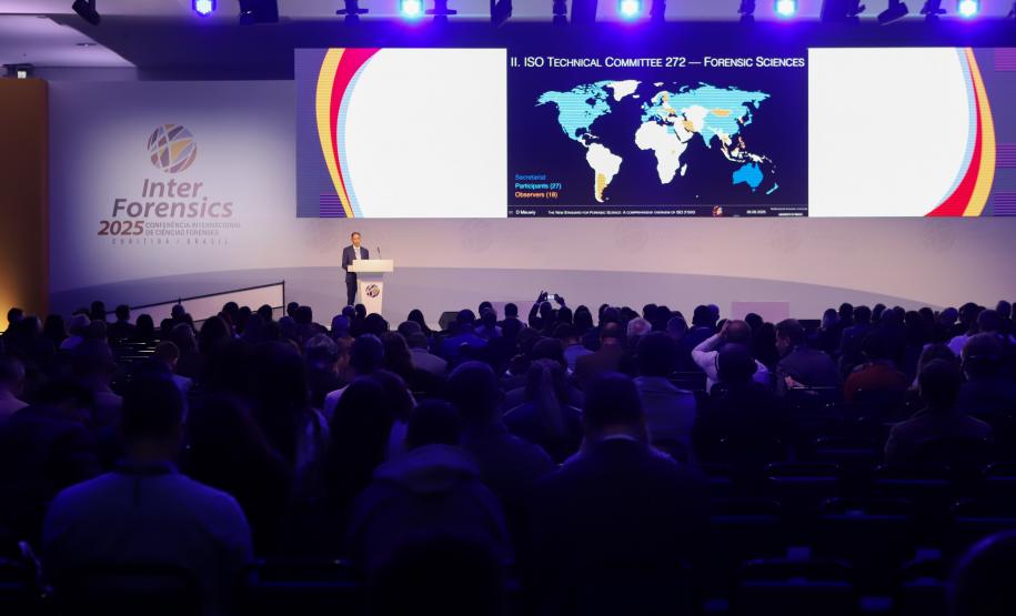 Ciências forenses: conferência discute avanços técnicos e cooperação internacional