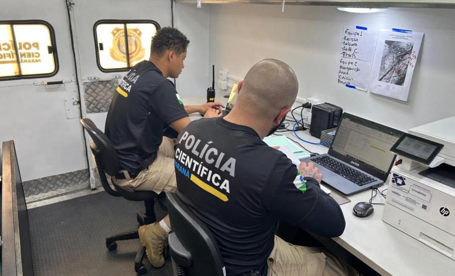 Polícia Científica do Paraná implementa perícia em campo com estrutura pioneira no País