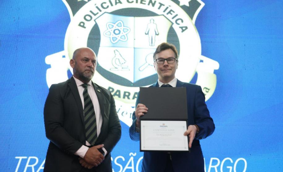 Troca de comando: Polícia Científica do Paraná tem novo diretor-geral
