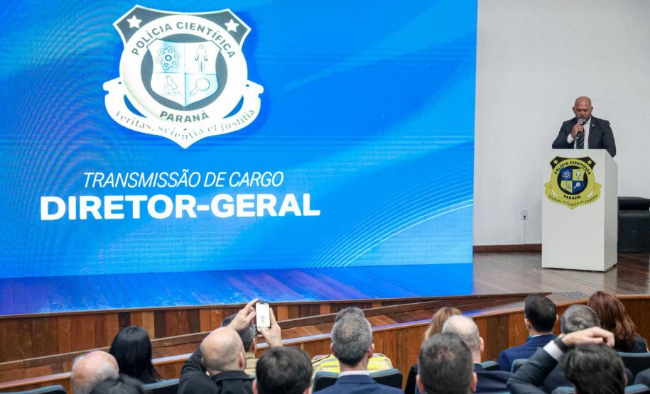 Troca de comando: Polícia Científica do Paraná tem novo diretor-geral