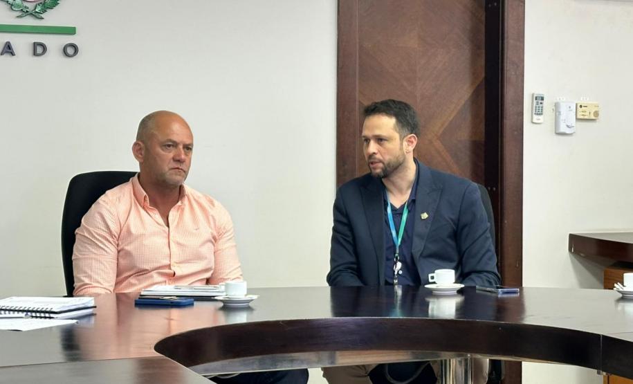 Polícia Científica do Paraná apresenta panorama em reunião com o Secretário de Segurança