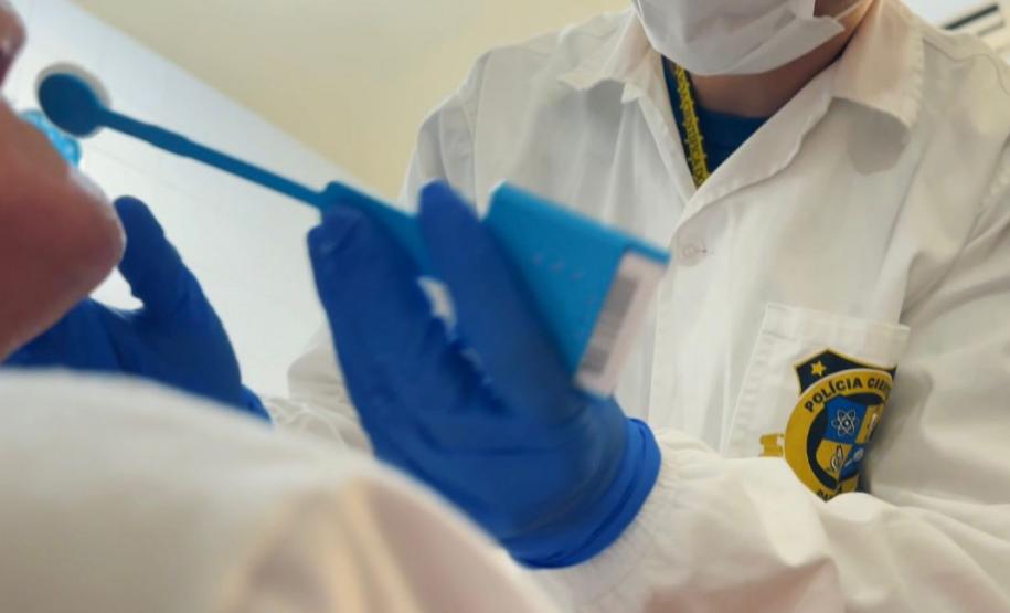 Paraná amplia banco de perfis genéticos para casos criminais com coleta em Foz do Iguaçu