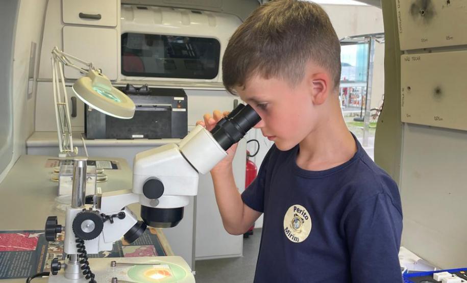 Exposição do Museu Paranaense de Ciências Forenses integra programação do Verão Maior Paraná