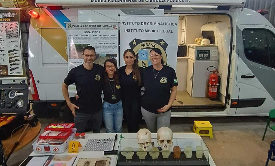 Exposição do Museu Paranaense de Ciências Forenses integra programação do Verão Maior Paraná