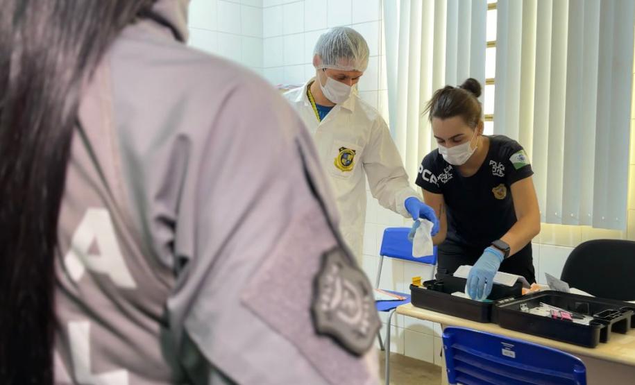 Paraná amplia banco de perfis genéticos para casos criminais com coleta em Foz do Iguaçu