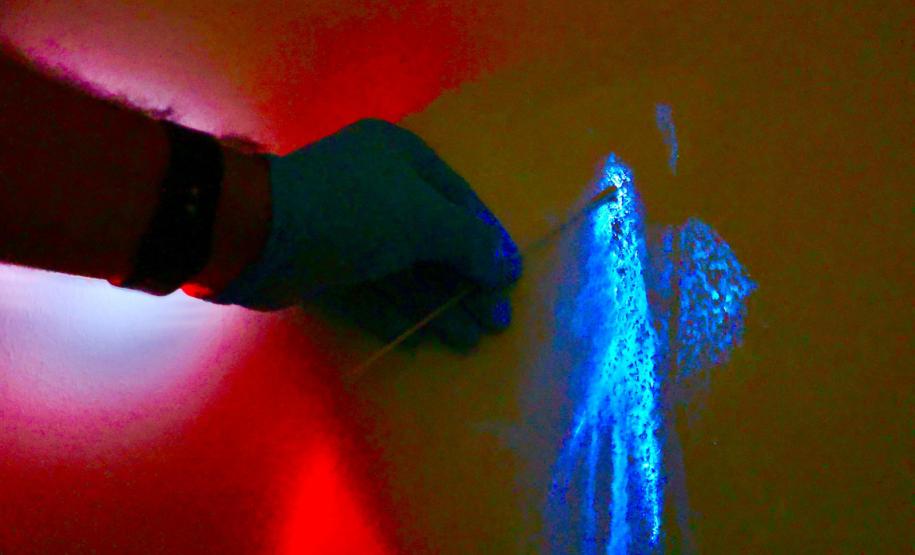 Luminol reforça atuação da Polícia Científica do Paraná a identificar vestígios ocultos