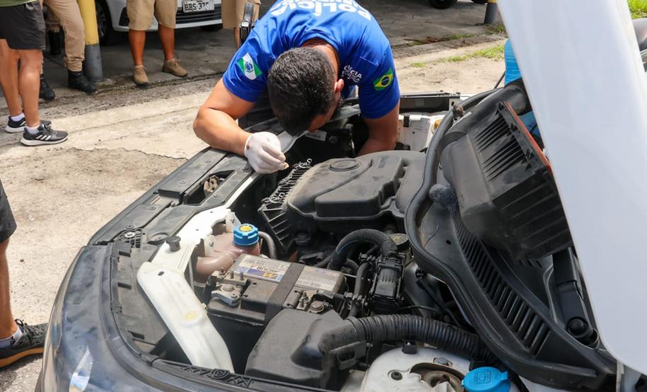Exames de identificação veicular reforçam ações de segurança no Litoral