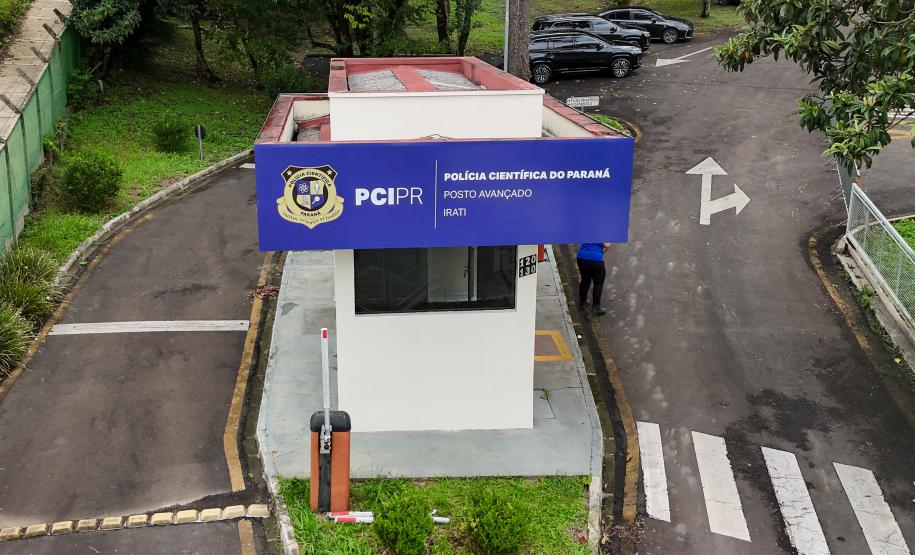 Novo posto avançado da Polícia Científica em Irati beneficia 11 cidades do Centro-Sul
