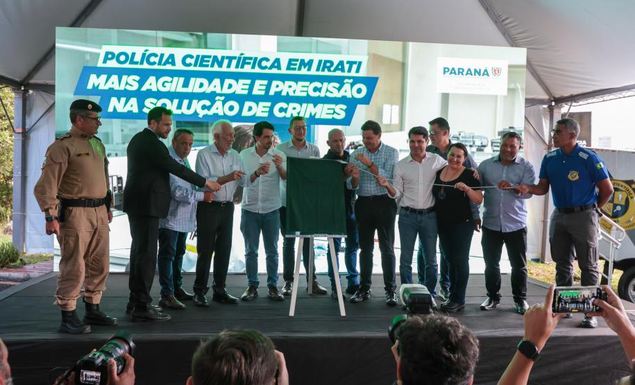 Novo posto avançado da Polícia Científica em Irati beneficia 11 cidades do Centro-Sul