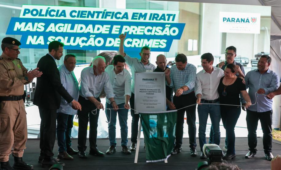 Novo posto avançado da Polícia Científica em Irati beneficia 11 cidades do Centro-Sul