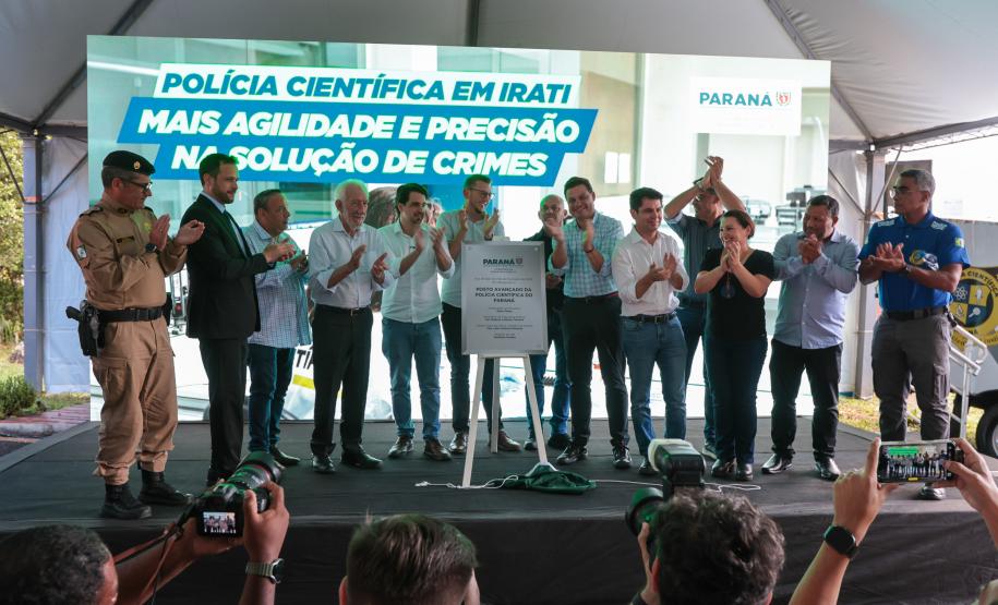 Novo posto avançado da Polícia Científica em Irati beneficia 11 cidades do Centro-Sul
