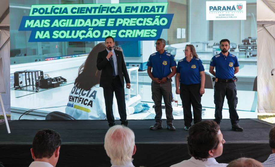 Novo posto avançado da Polícia Científica em Irati beneficia 11 cidades do Centro-Sul