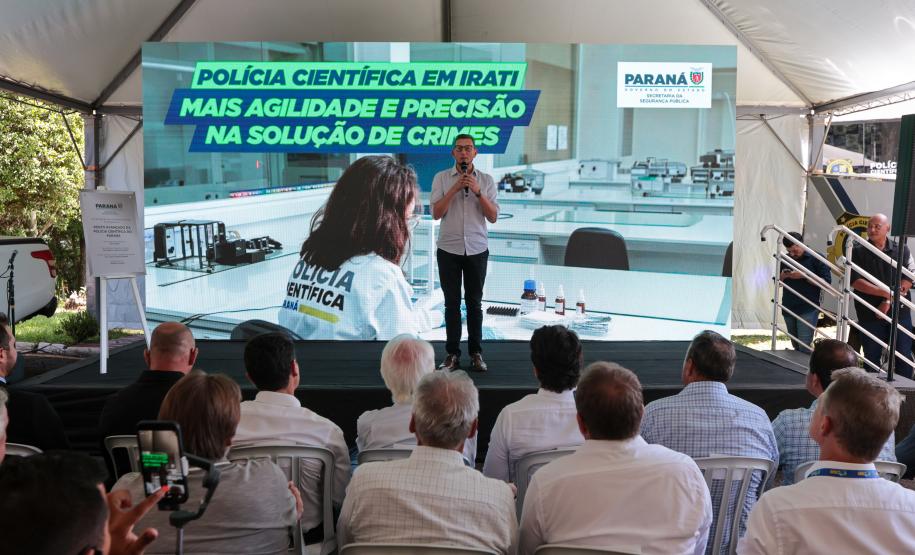 Novo posto avançado da Polícia Científica em Irati beneficia 11 cidades do Centro-Sul