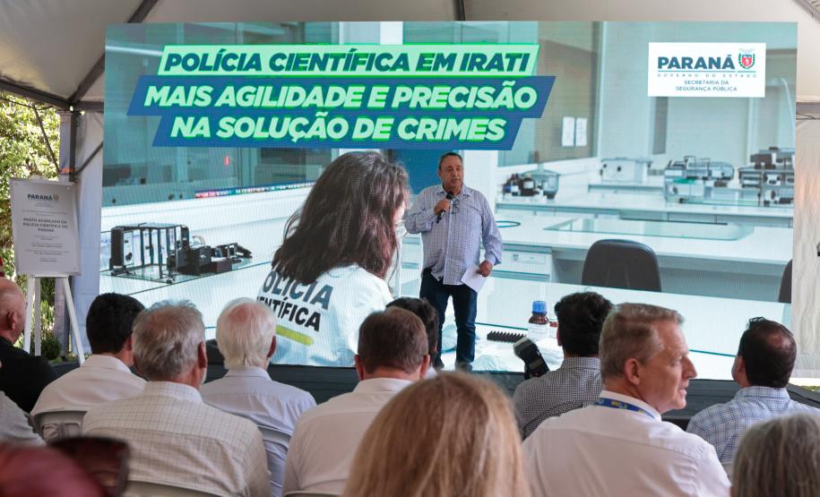 Novo posto avançado da Polícia Científica em Irati beneficia 11 cidades do Centro-Sul