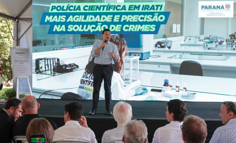 Novo posto avançado da Polícia Científica em Irati beneficia 11 cidades do Centro-Sul