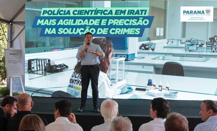Novo posto avançado da Polícia Científica em Irati beneficia 11 cidades do Centro-Sul