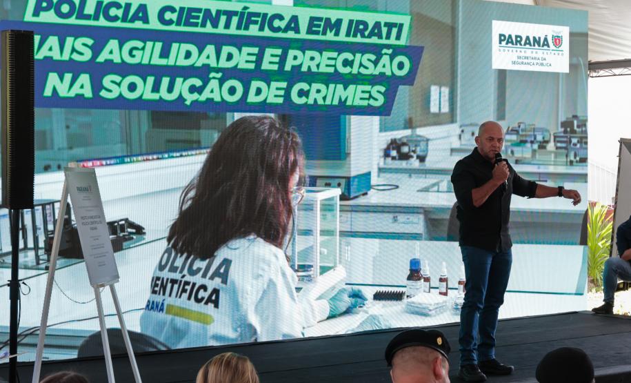 Novo posto avançado da Polícia Científica em Irati beneficia 11 cidades do Centro-Sul
