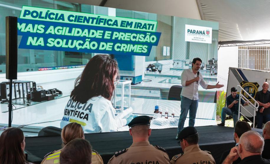 Novo posto avançado da Polícia Científica em Irati beneficia 11 cidades do Centro-Sul