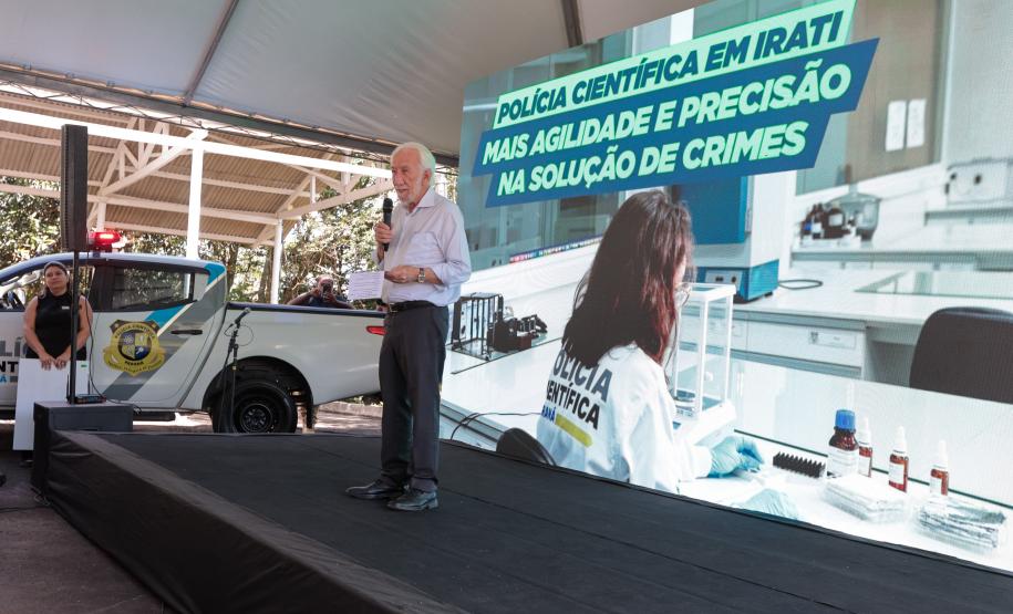 Novo posto avançado da Polícia Científica em Irati beneficia 11 cidades do Centro-Sul