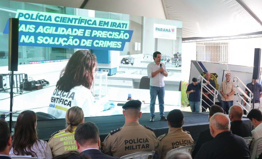 Novo posto avançado da Polícia Científica em Irati beneficia 11 cidades do Centro-Sul