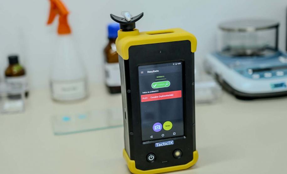 Polícia Científica do Paraná reforça estrutura para análise de drogas no Litoral do Estado