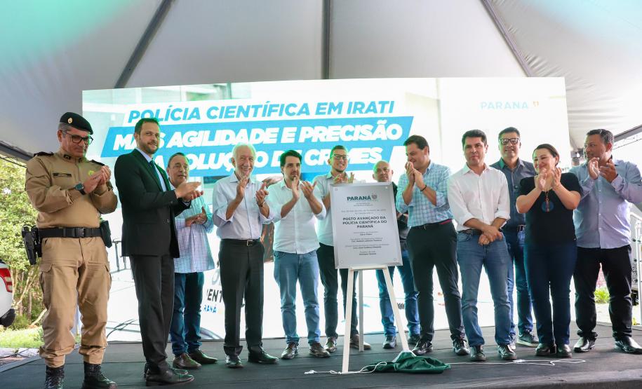 Novo posto avançado da Polícia Científica em Irati beneficia 11 cidades do Centro-Sul