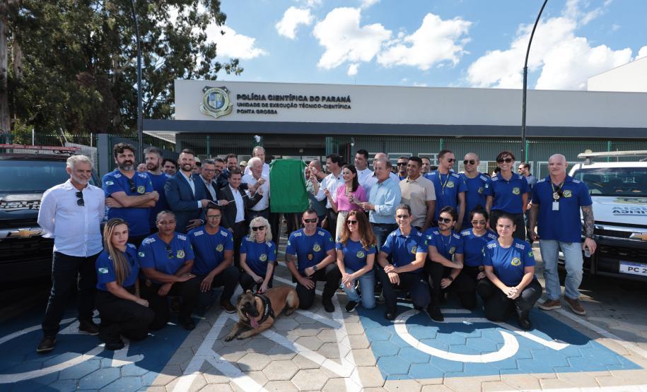 Nova unidade da Polícia Científica em Ponta Grossa fortalece perícias nos Campos Gerais