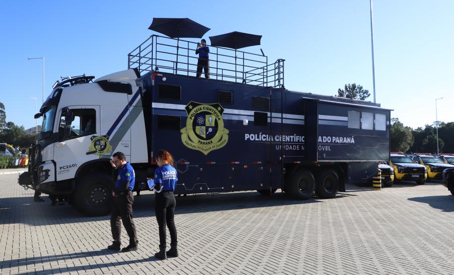 Polícia Científica amplia estrutura com novo módulo móvel de perícia multifuncional