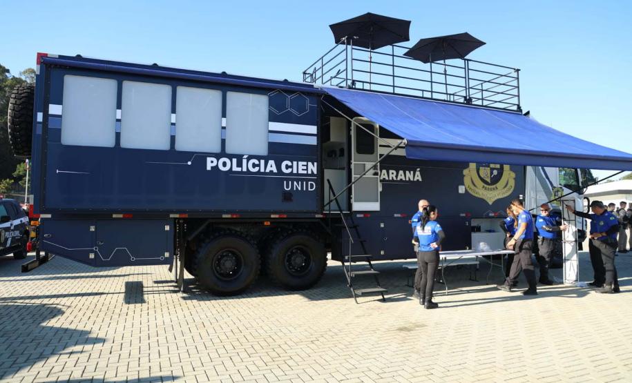 Polícia Científica amplia estrutura com novo módulo móvel de perícia multifuncional