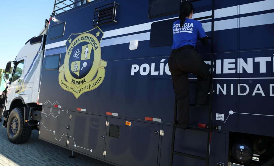 Polícia Científica amplia estrutura com novo módulo móvel de perícia multifuncional