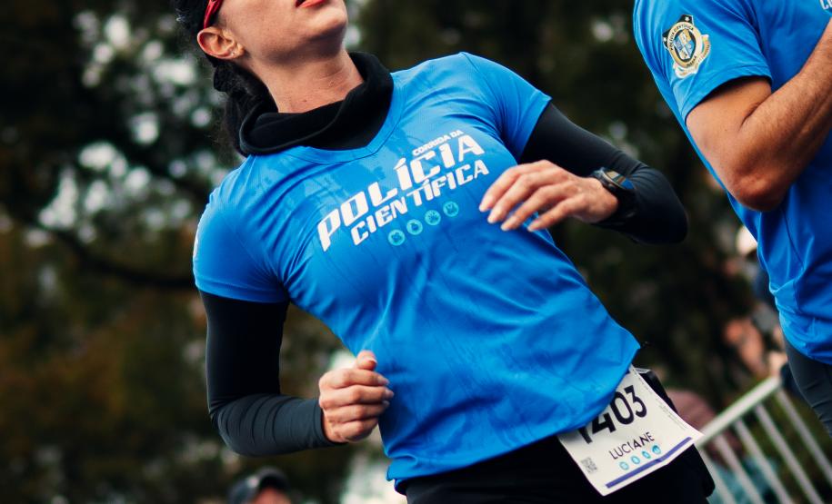 Terceira Corrida da Polícia Científica reúne 3,2 mil participantes em Curitiba