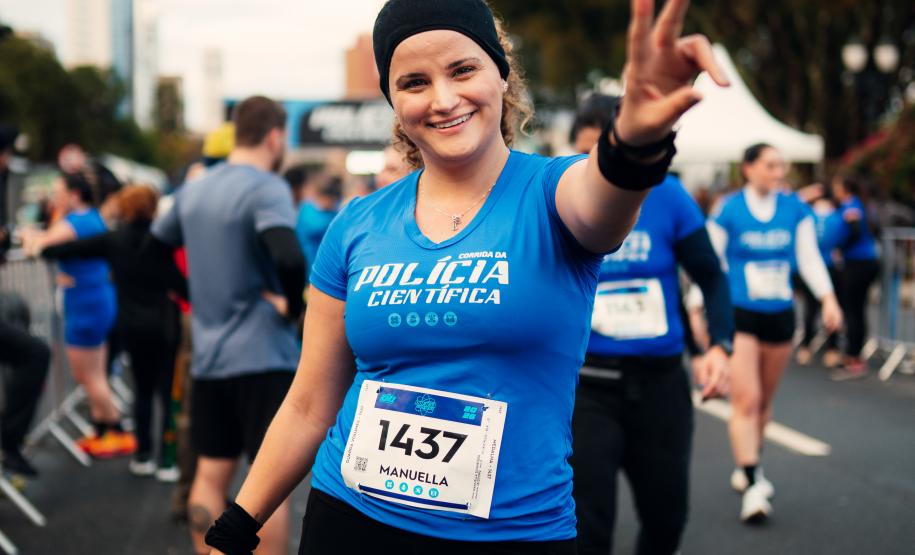 Terceira Corrida da Polícia Científica reúne 3,2 mil participantes em Curitiba