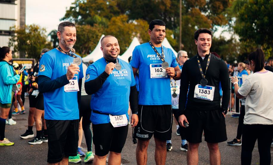 Terceira Corrida da Polícia Científica reúne 3,2 mil participantes em Curitiba