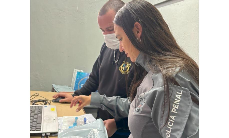 Penitenciária Central do Estado atinge 100% de coletas de DNA dos custodiados