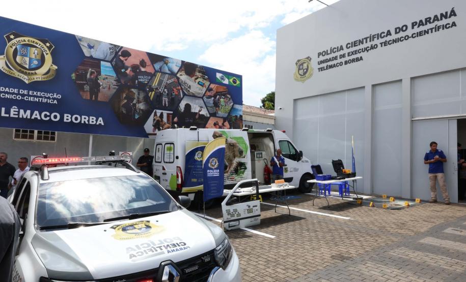 Com novas unidades, Polícia Científica do Paraná dobra presença no Estado