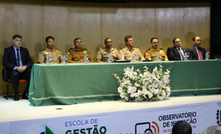 Diretor-geral da Polícia Científica ministra aula inaugural de curso sobre isolamento e preservação de local de crime