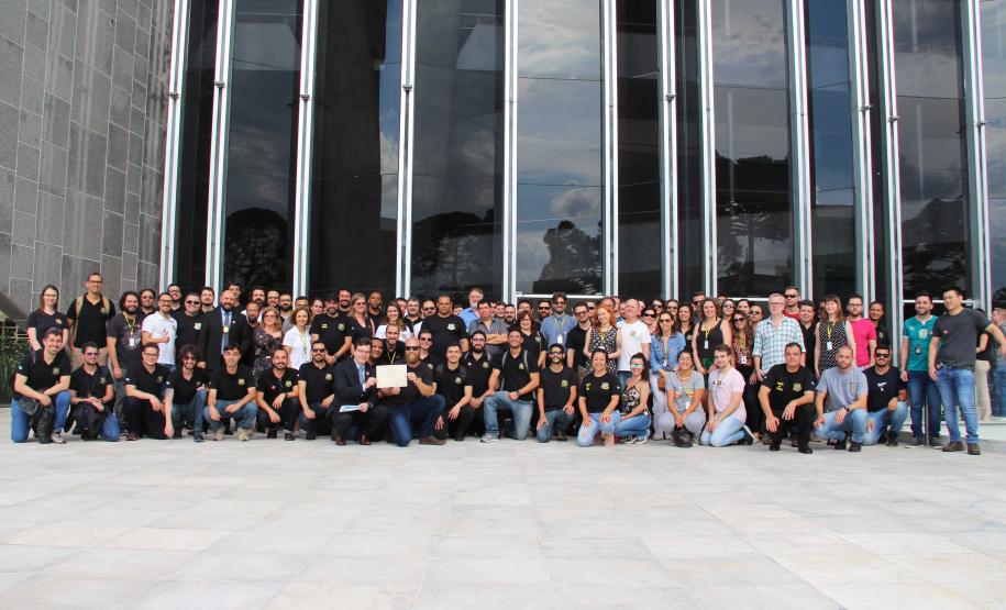 Polícia Científica e servidores são homenageados pela Assembleia Legislativa do Paraná, em Curitiba