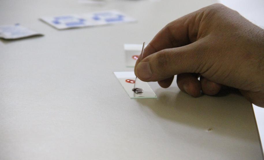 Atividade prática de análises laboratoriais