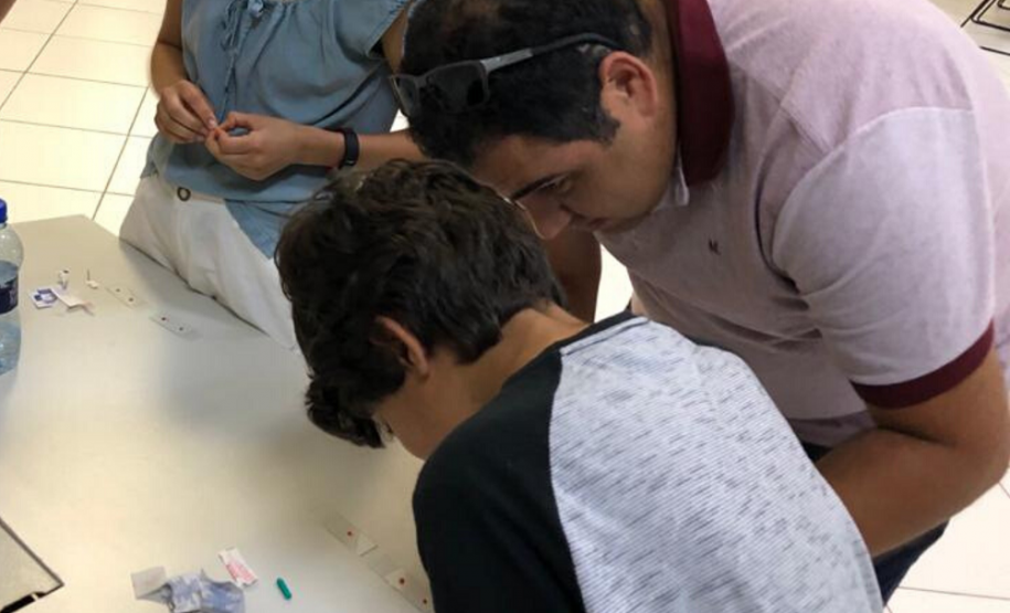 Atividade prática de análises laboratoriais