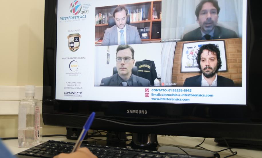 Webnário trata de Conferência Internacional de Ciências Forenses que acontecerá em Curitiba (PR) ano que vem