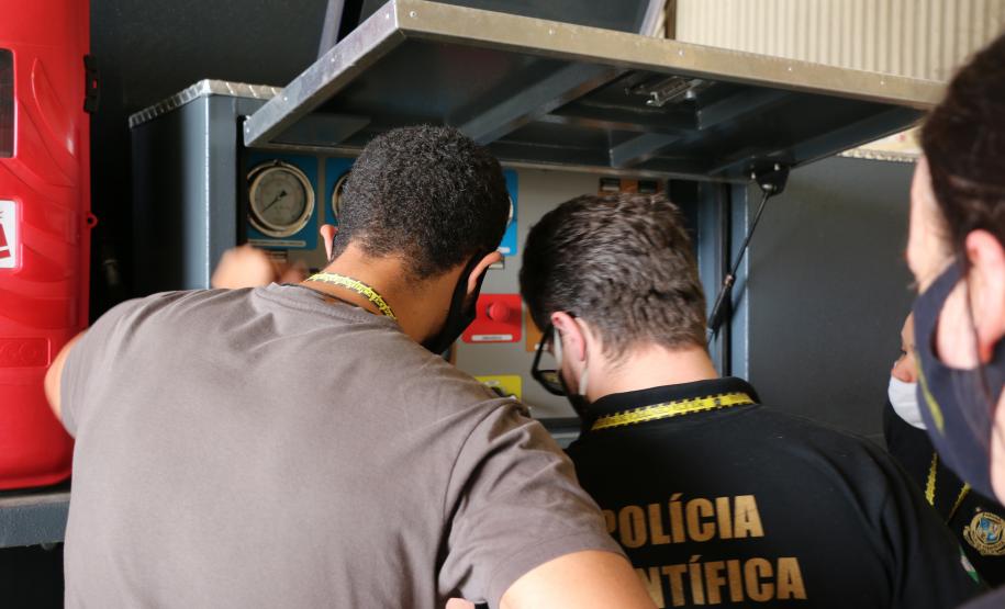 Servidores da Policia Científica concluem formação de reconhecimento e manejo de bombas e explosivos