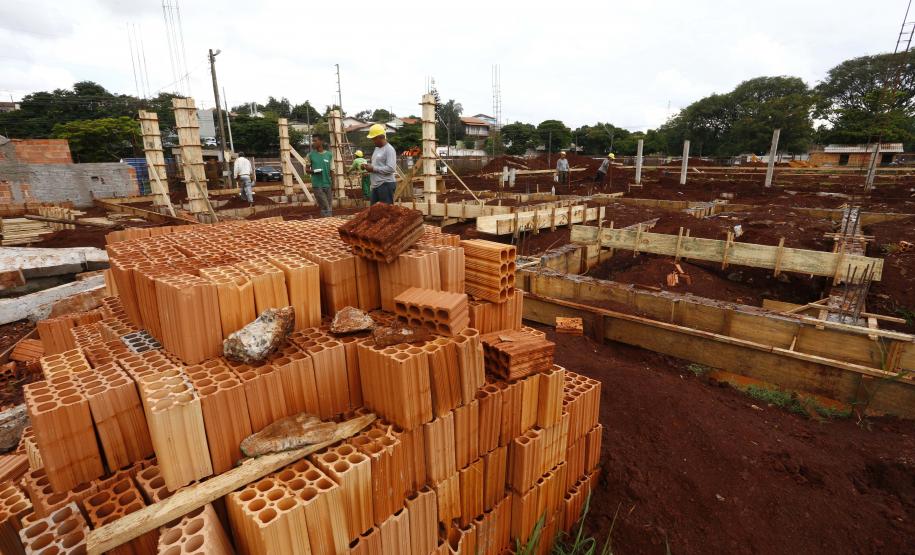 Obra da sede do IML de Londrina segue em ritmo acelerado -