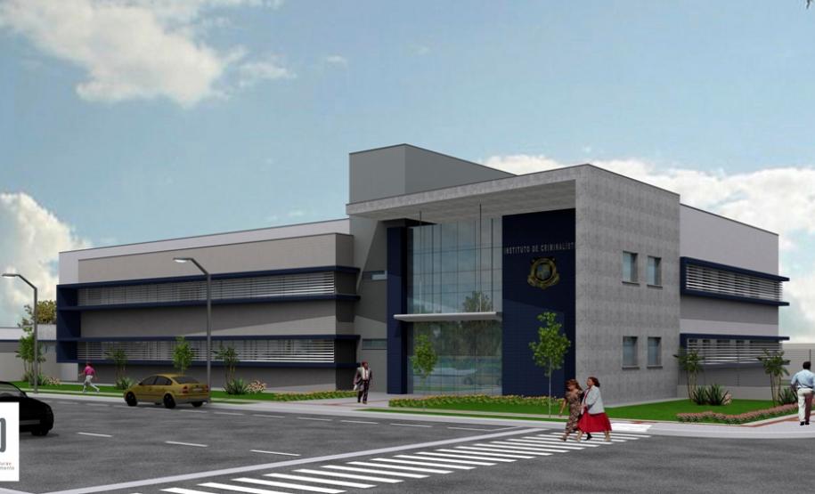 Projeto da nova sede do IC de Maringá