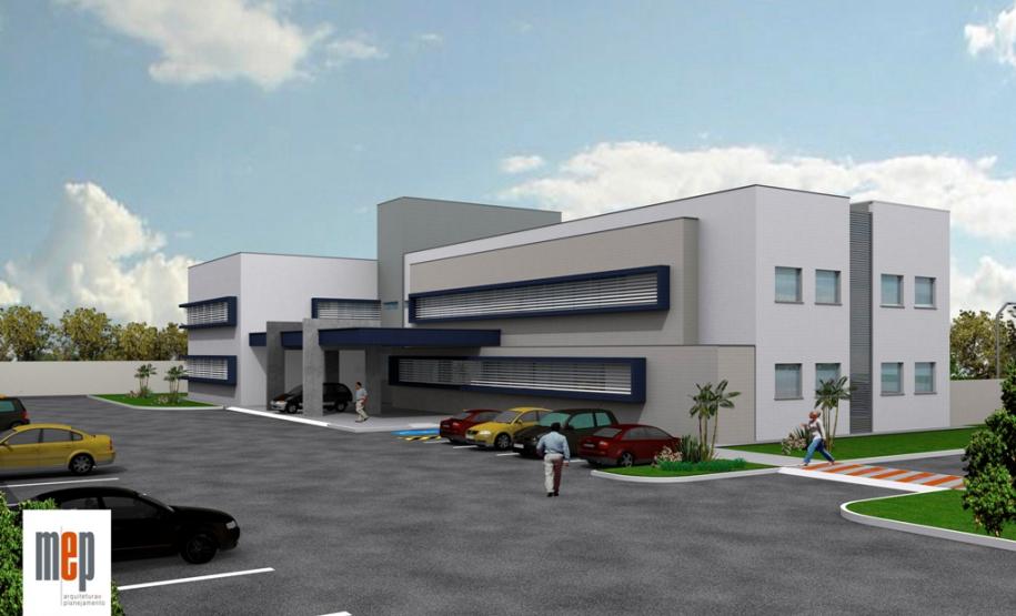Projeto da nova sede do IC de Maringá