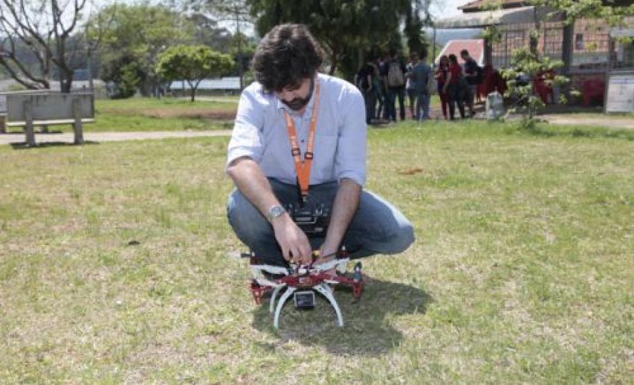 Perito criminal paranaense cria drone que auxilia na elaboração de laudos periciais -