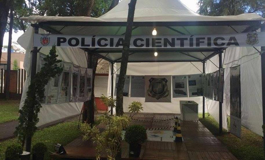 Polícia Científica do Paraná presente na terceira maior feira do estado